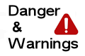 Tannumsands Danger and Warnings